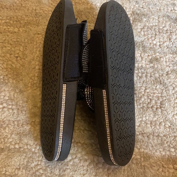 Black & Bling Coco & Carmen flip flops - Picture 5 of 7